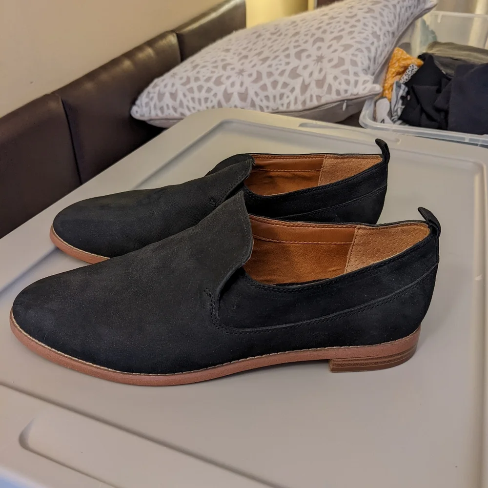 Franco Sarto Black Loafers 8.5 - Picture 5 of 5